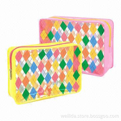 Colored Printed EVA Cosmetic Bag